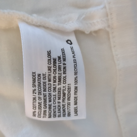 White "Denim" Vest - Picture 8 of 8